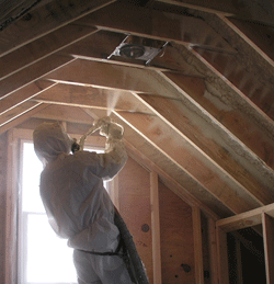 Arlington TX attic spray foam insulation